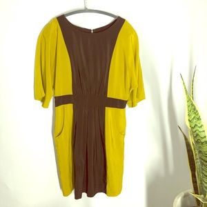 Julian Taylor lime green dress. Size 8